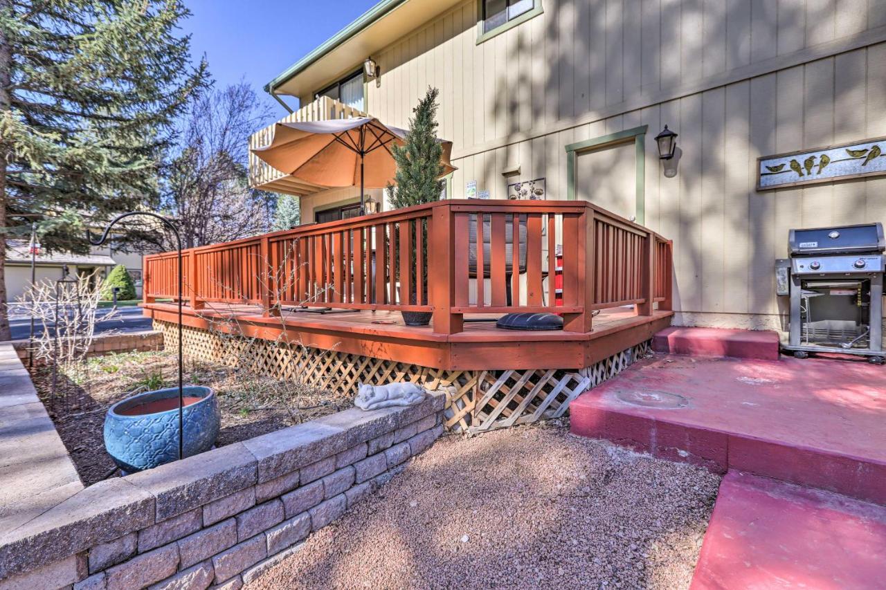 Flagstaff Townhome With Deck 10 Mi To Walnut Canyon Экстерьер фото